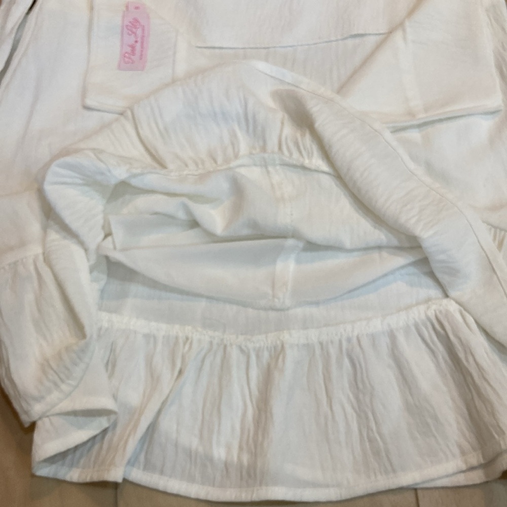 Pink Lily white out 2 piece skirt set - Picture 12 of 13